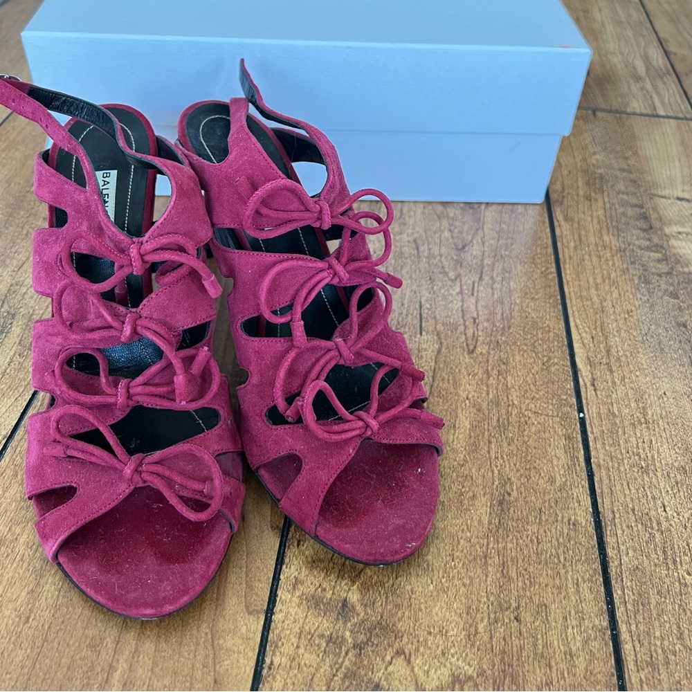 Ribbon Heels Balenciaga